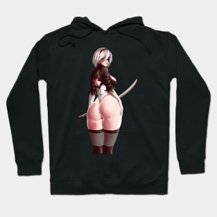 2b Nier Automata anime style Hoodie